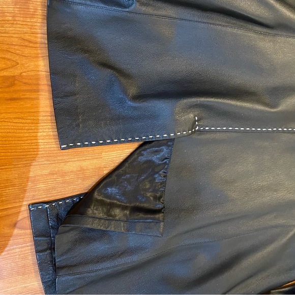 The Leather Company New York leather brown coat. Size 4XL - Picture 11 of 11